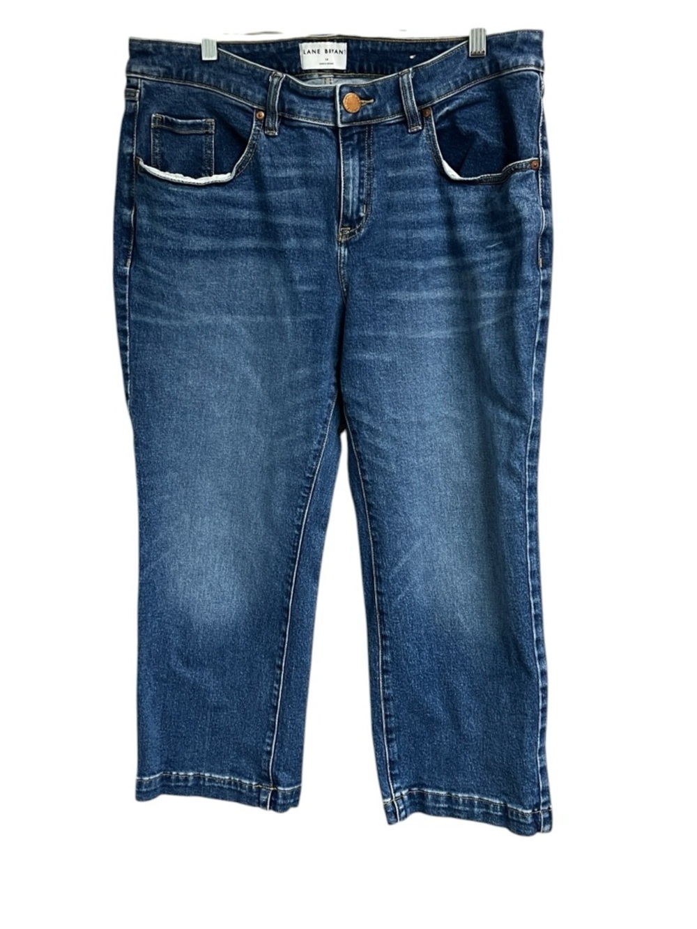 Lane Bryant Blue Women's Cropped Jeans